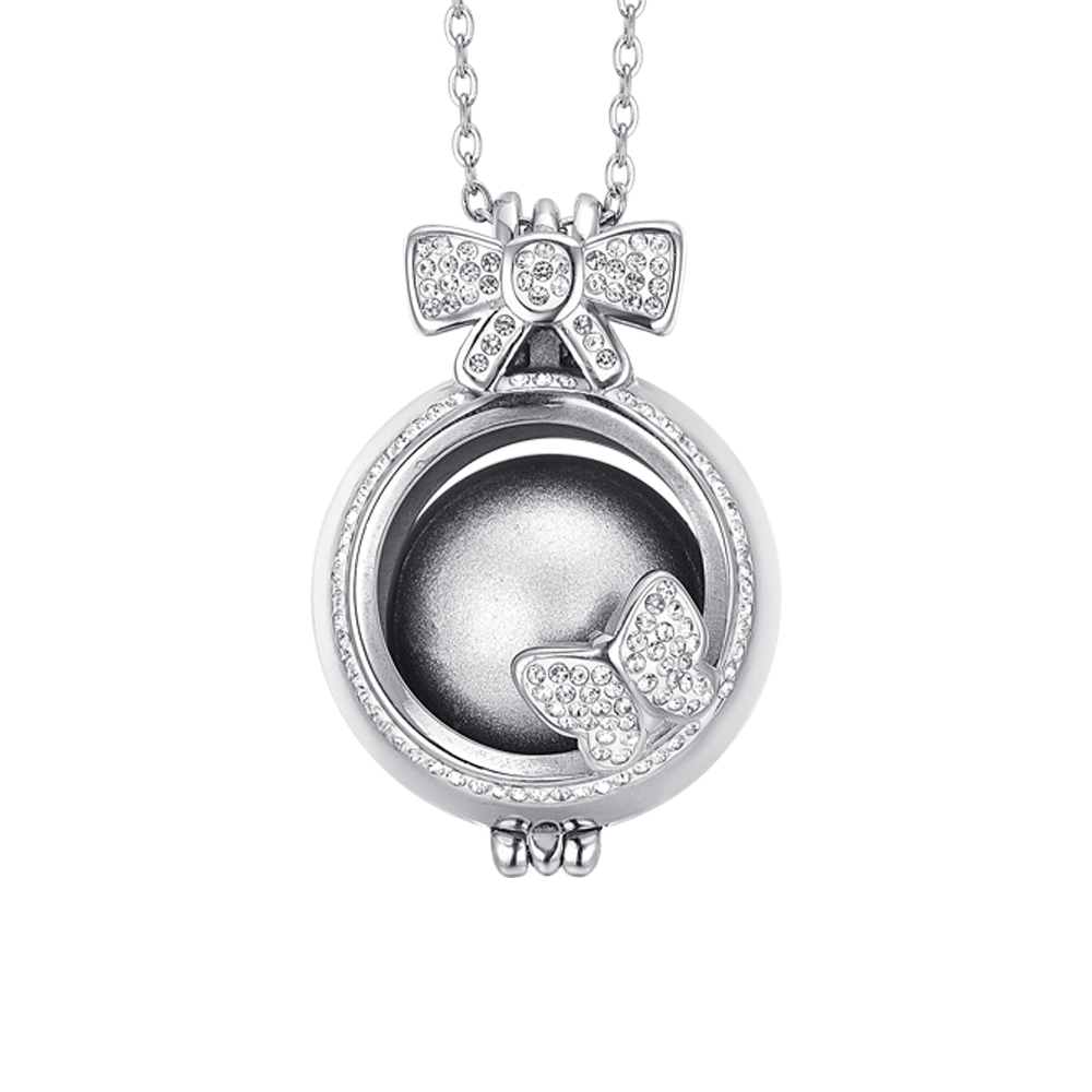 COLLAR LLAMADOR DE ANGELES MUJER CON LAZO
