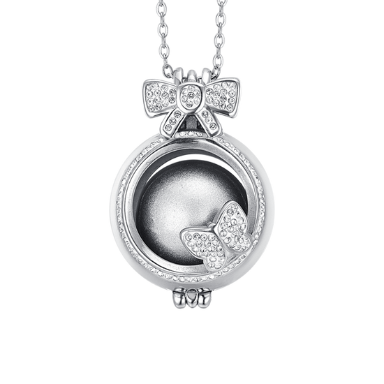 COLLAR LLAMADOR DE ANGELES MUJER CON LAZO