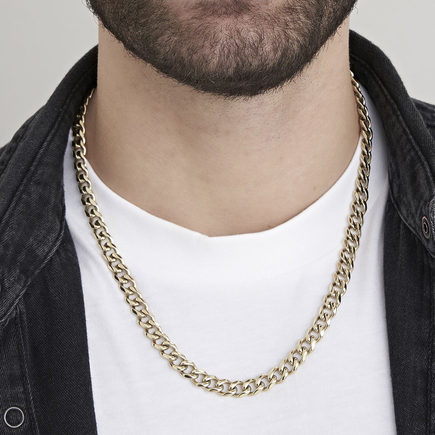 COLLAR DE ACERO PARA HOMBRES