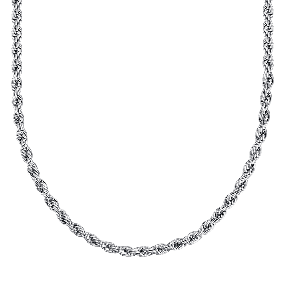 COLLAR UNISEX DE ACERO DE 6 MM