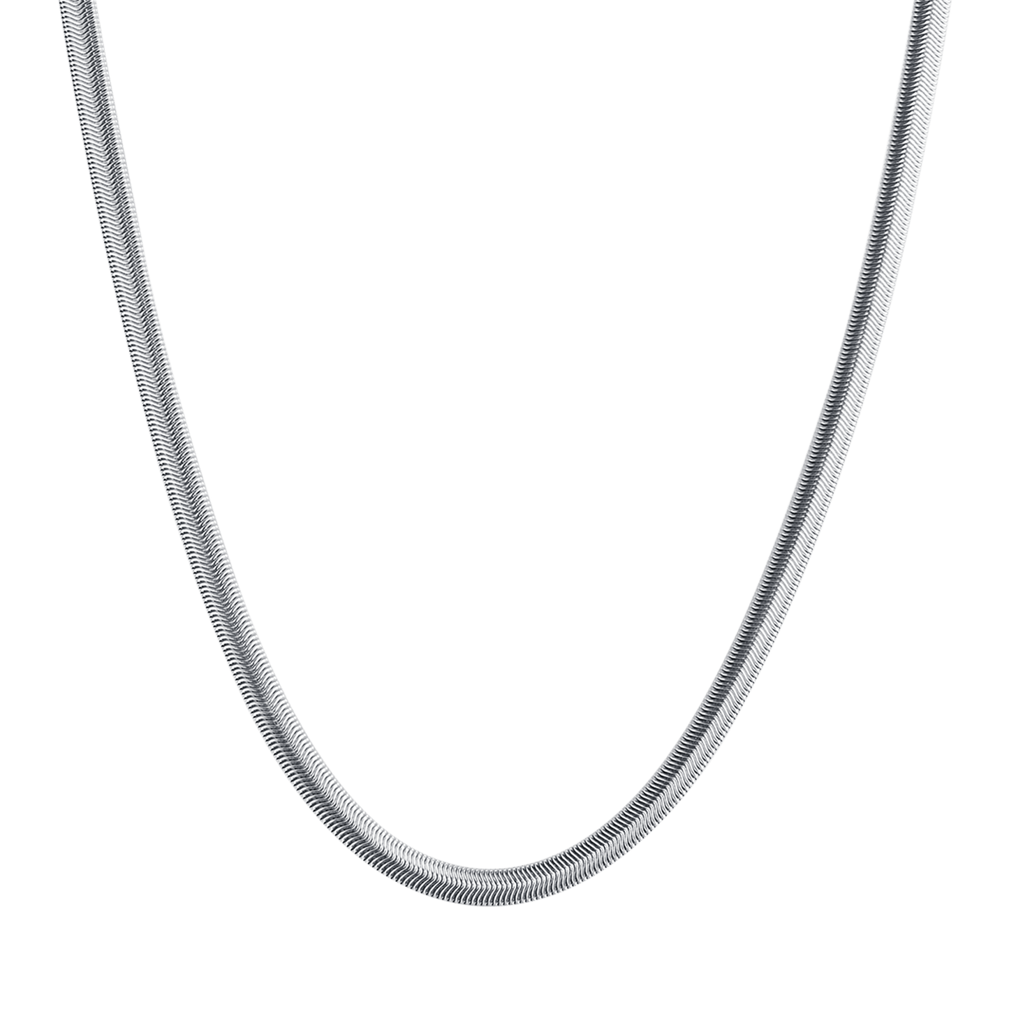 COLLAR DE ACERO SERPIENTE HOMBRE
