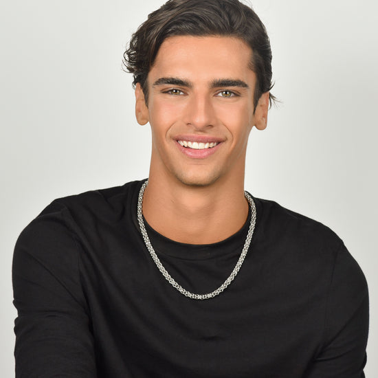 COLLAR DE ACERO PARA HOMBRES