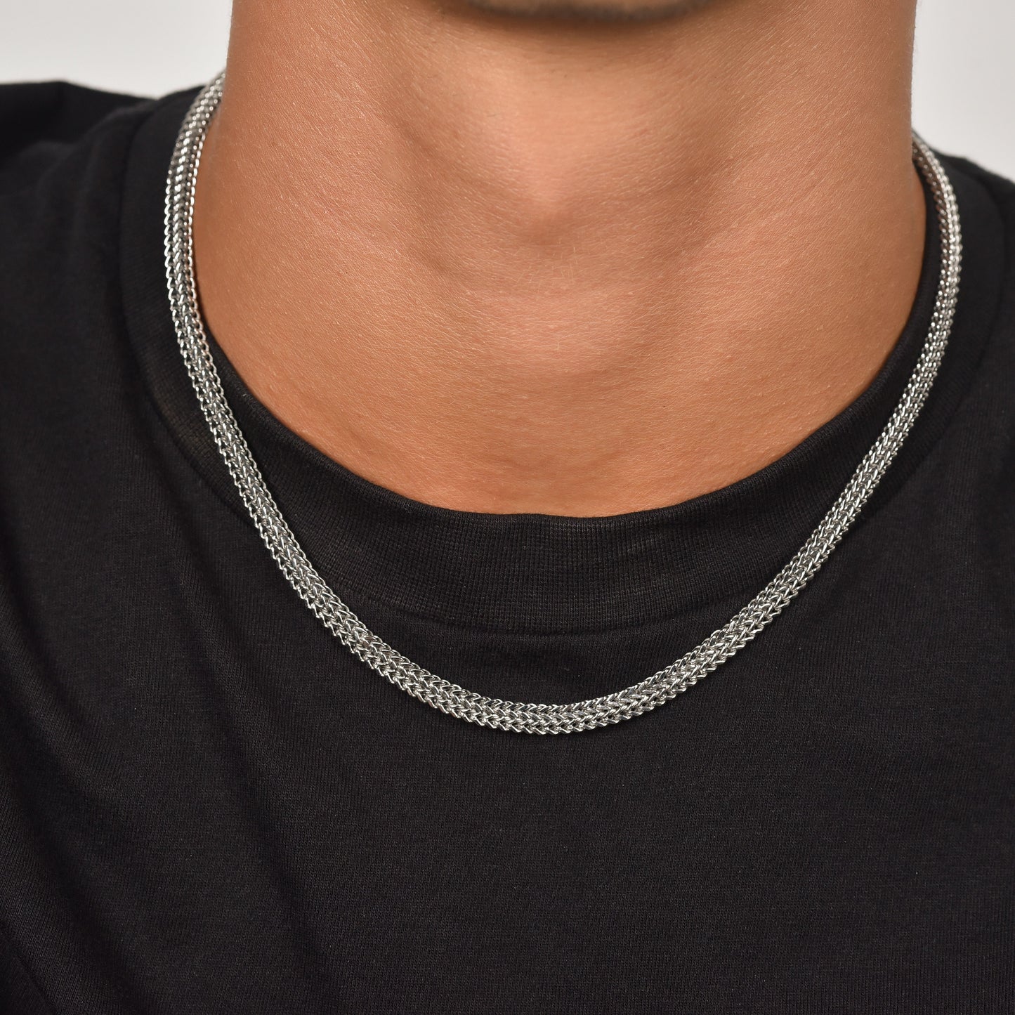 COLLAR DE ACERO PARA HOMBRE Luca Barra