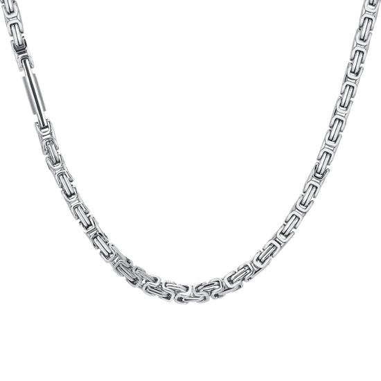 COLLAR DE ACERO PARA HOMBRES CON ELEMENTO
