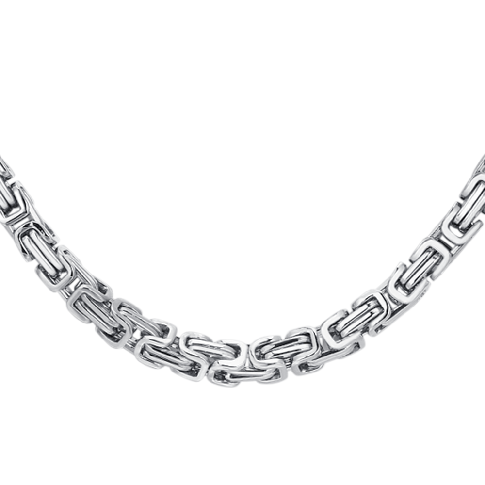 COLLAR DE ACERO PARA HOMBRES CON ELEMENTO