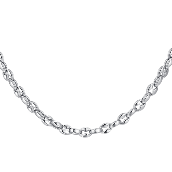 COLLAR DE ACERO PARA HOMBRE CON ANCLA