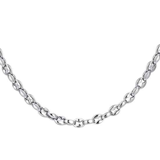 COLLAR DE ACERO PARA HOMBRE CON ROSA DE LOS VIENTOS