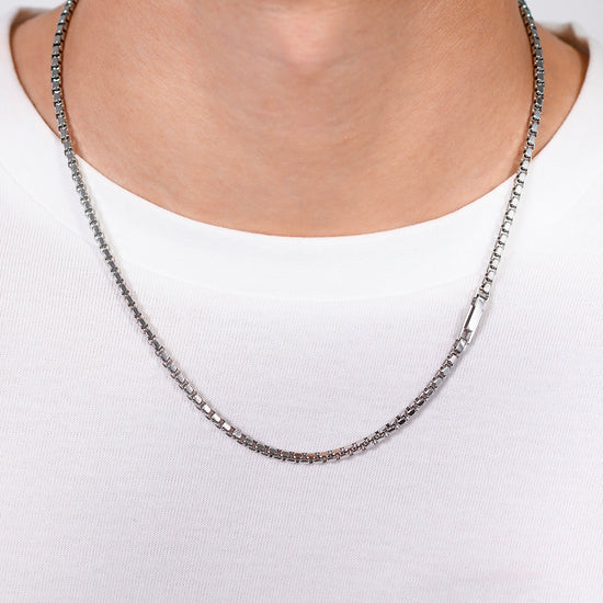 COLLAR ELEMENTO DE ACERO PARA HOMBRE
