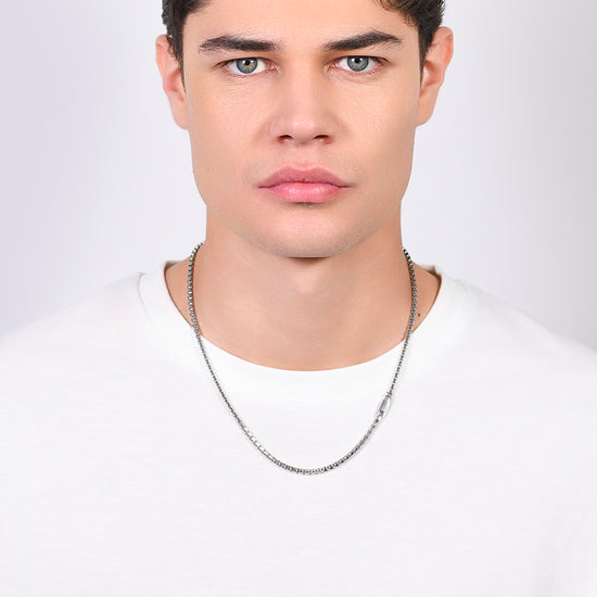 COLLAR ELEMENTO DE ACERO PARA HOMBRE