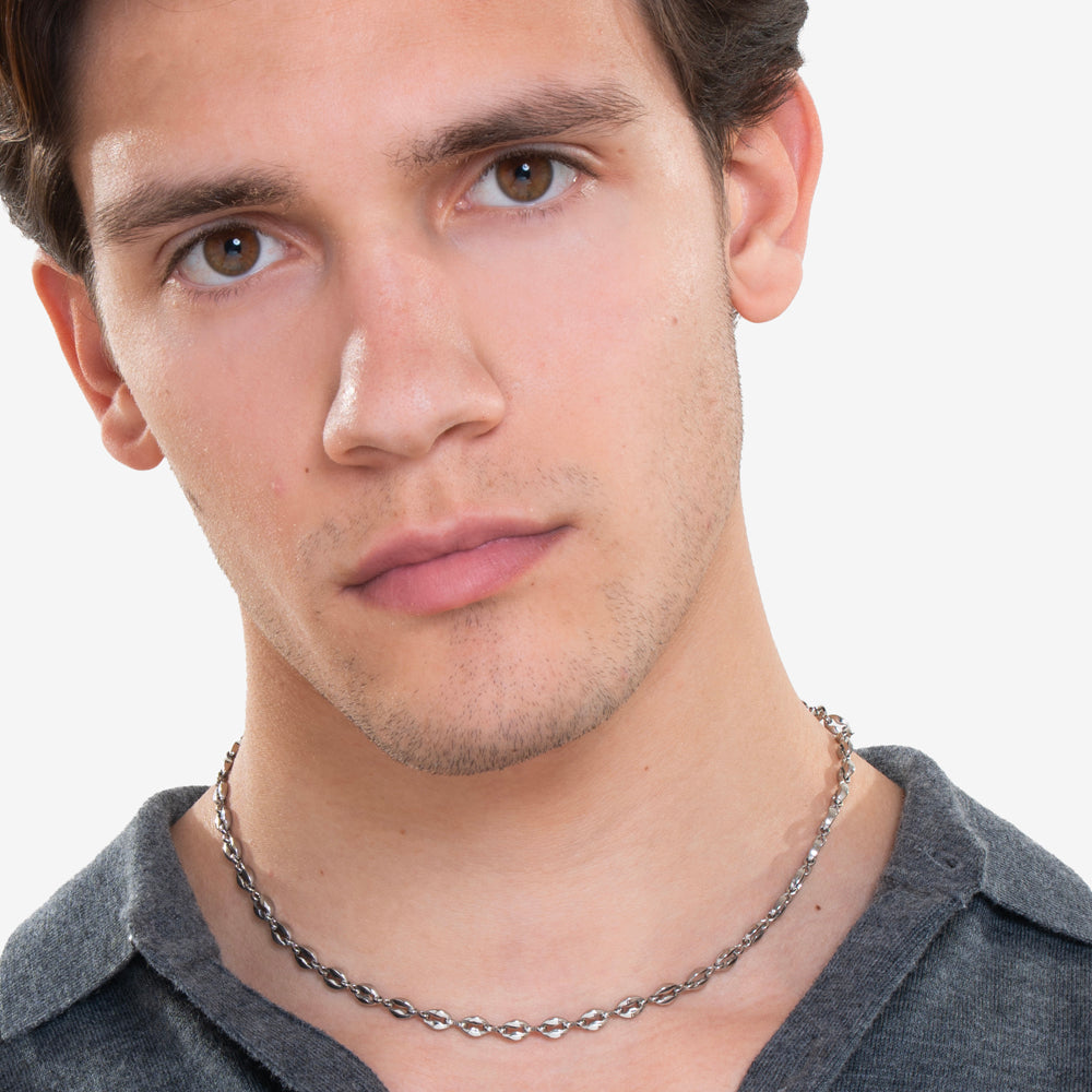 COLLAR DE ACERO PARA HOMBRES