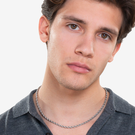 COLLAR DE ACERO PARA HOMBRES
