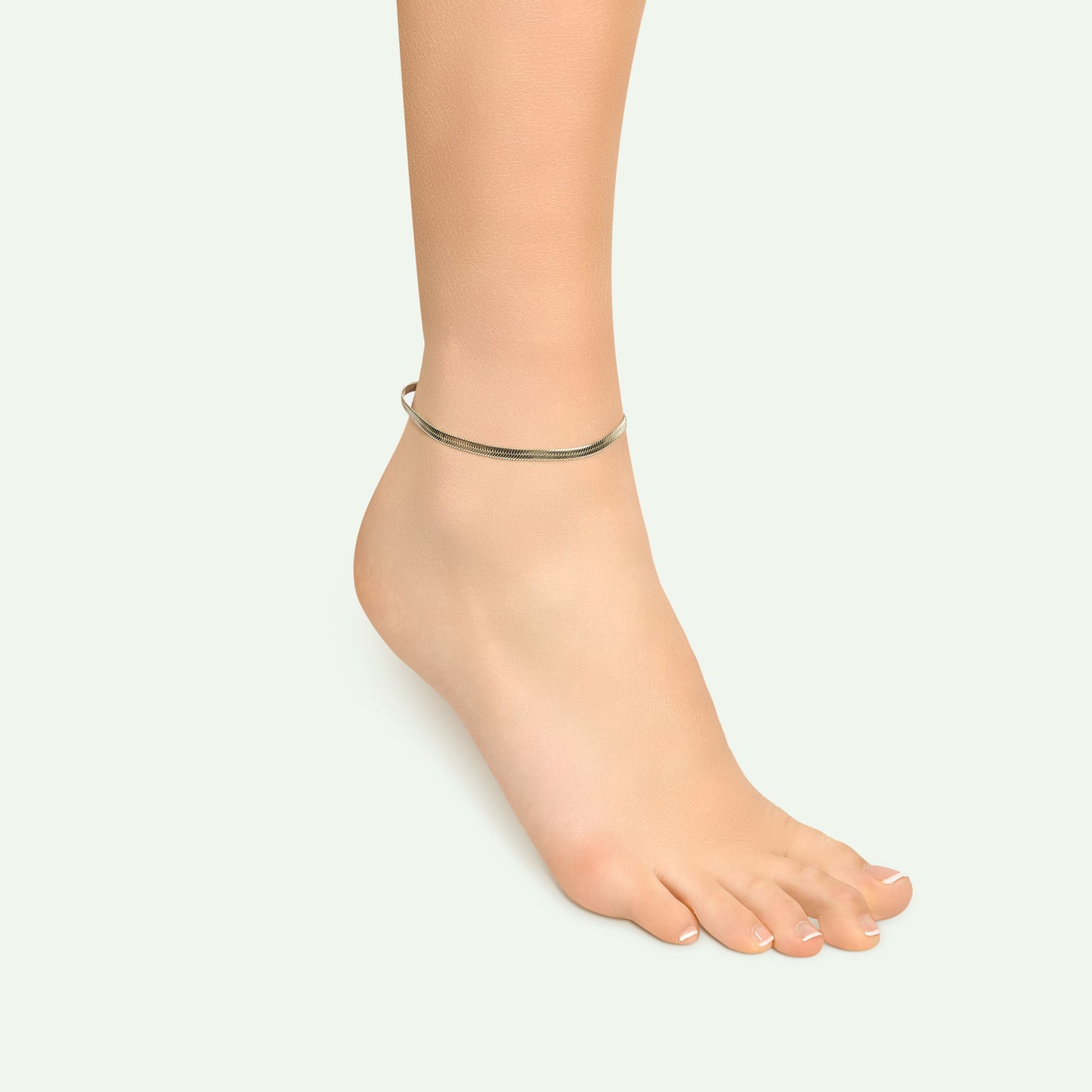 TOBILLERA DE ACERO PARA MUJER