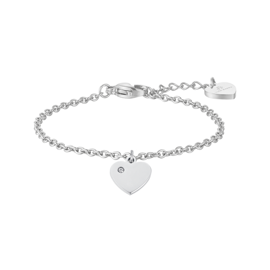 PULSERA INFANTIL DE ACERO CON CORAZÓN Luca Barra