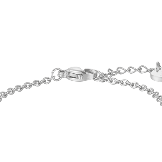 PULSERA DE ACERO NIÑA CON MARIQUITA