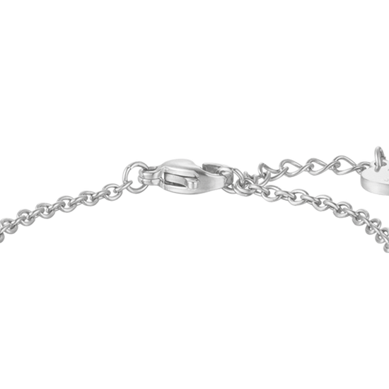 PULSERA DE ACERO NIÑA CON FLOR