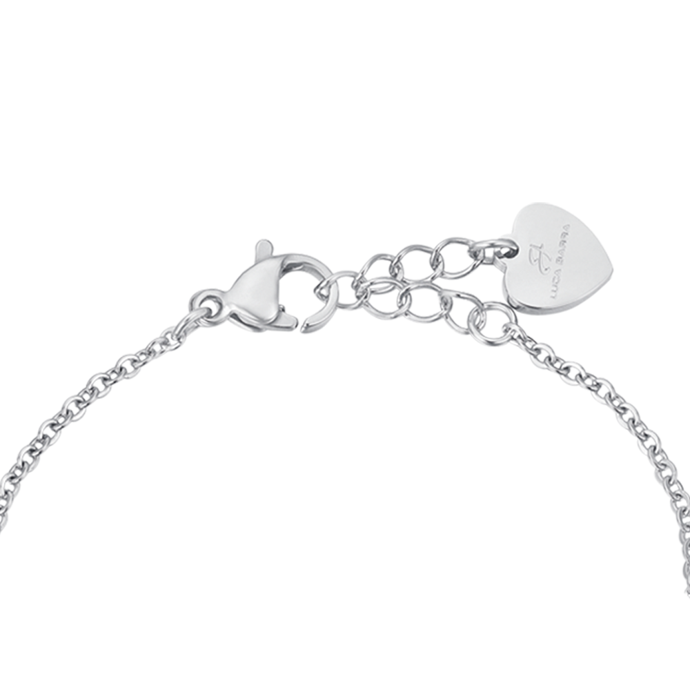 PULSERA DE ACERO PARA NIÑA CON MARIPOSAS