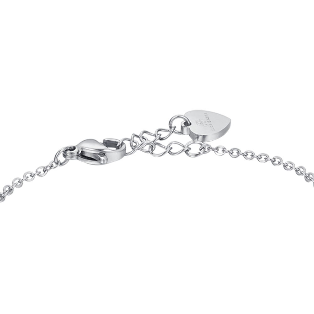 PULSERA DE ACERO NIÑA CON MARIPOSA