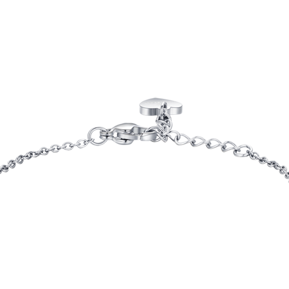 PULSERA DE ACERO PARA BEBÉ CON ANCLA AZUL