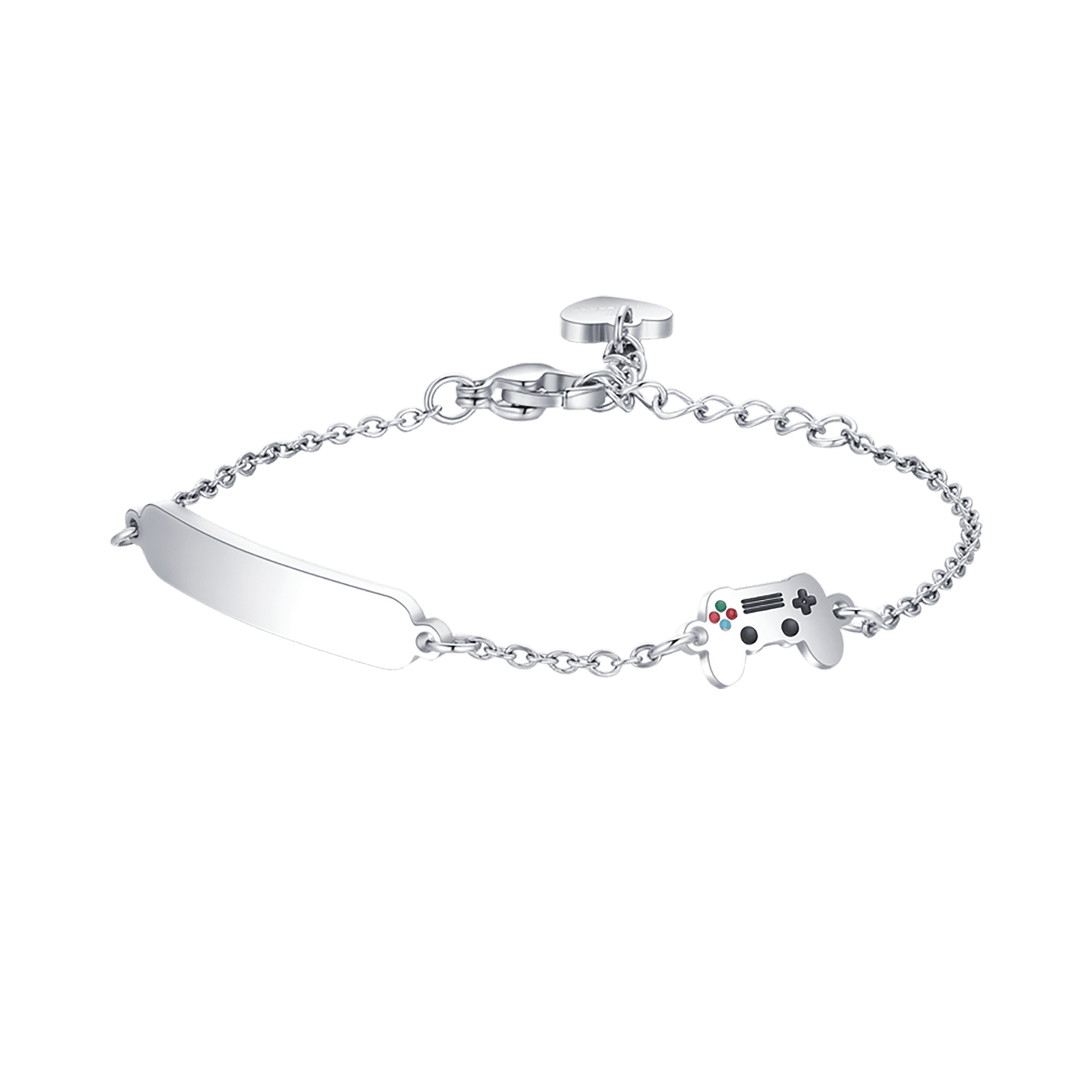 PULSERA BEBÉ DE ACERO CON ALMOHADA Luca Barra