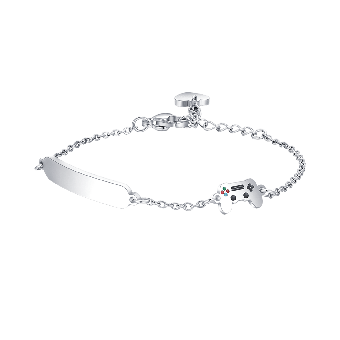 PULSERA DE ACERO PARA BEBÉ CON JOYPAD