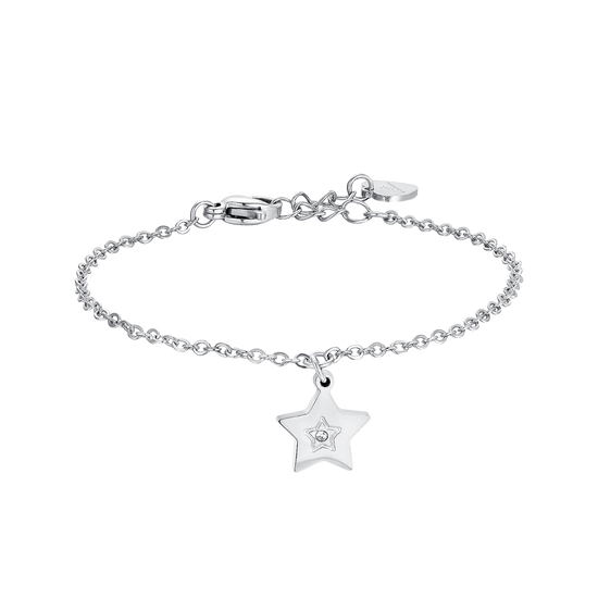 CHICA PULSERA DE ACERO CON ESTRELLA