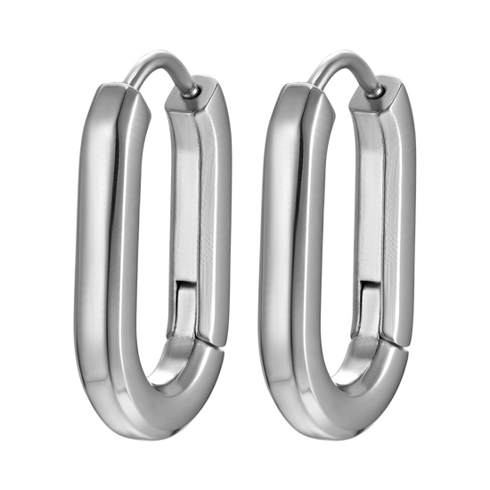 PENDIENTES DE ACERO PARA MUJER