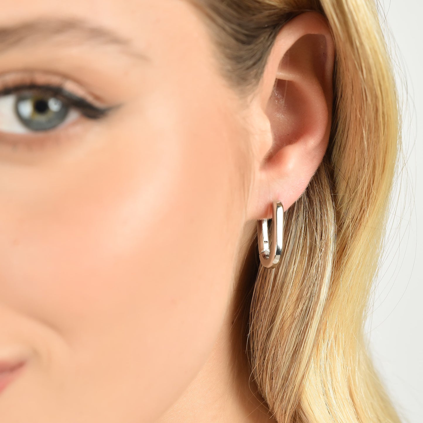PENDIENTES DE ACERO PARA MUJER