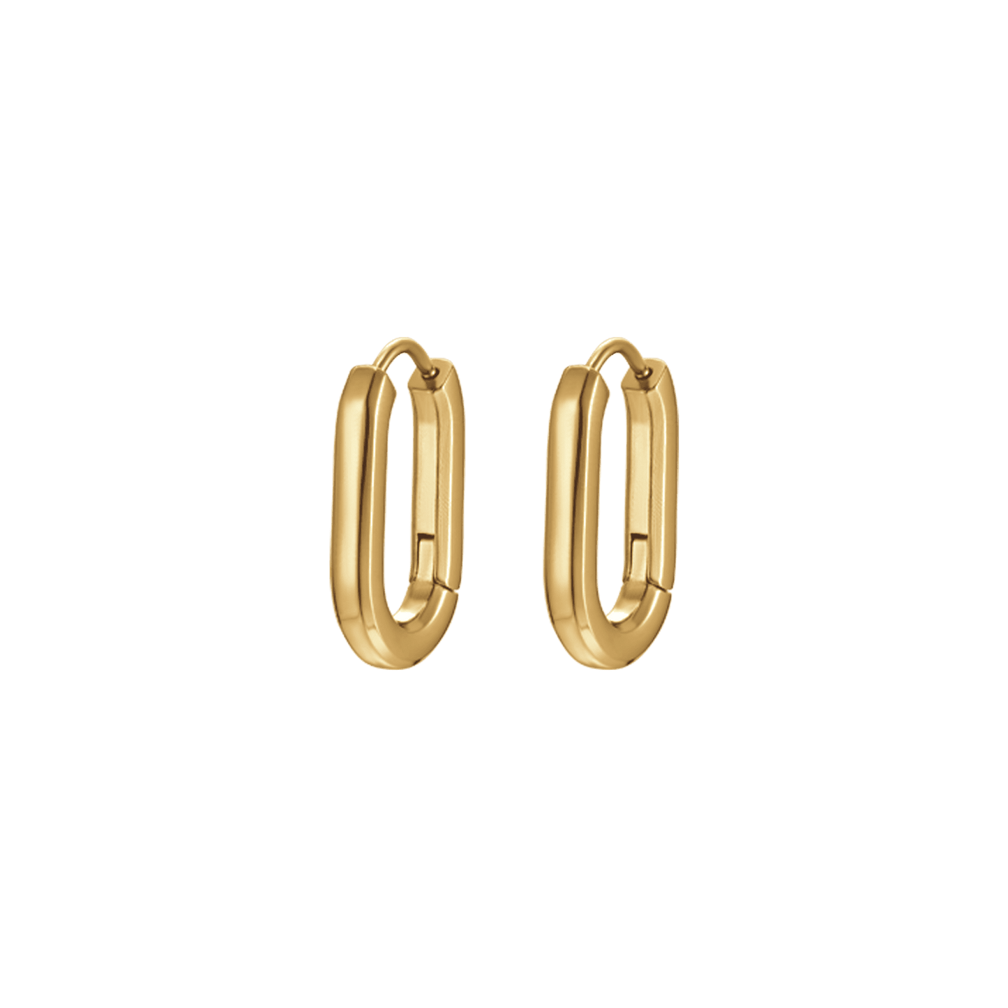 PENDIENTES MUJER IP ORO ACERO