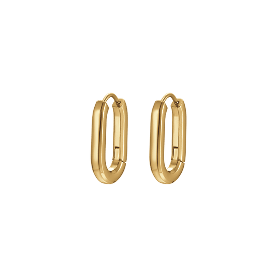 PENDIENTES MUJER IP ORO ACERO