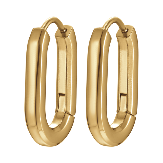 PENDIENTES MUJER IP ORO ACERO