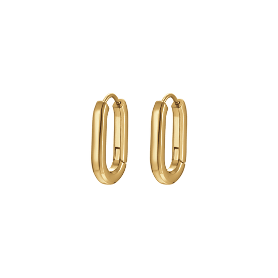 PENDIENTES MUJER IP ORO ACERO