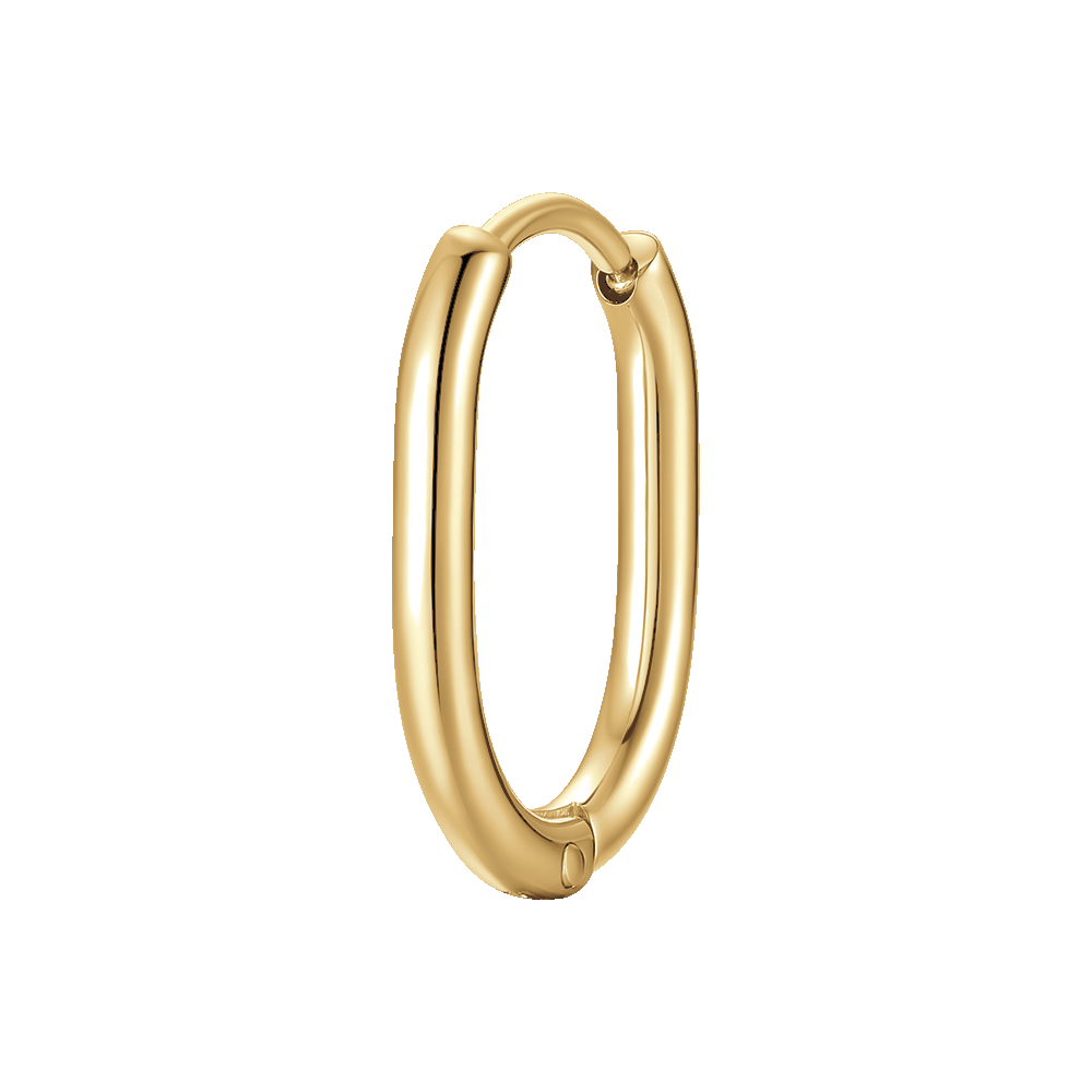 MONO ORECCHINO DONNA IN ACCIAIO IP GOLD