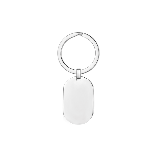 LLAVERO DE ACERO PARA HOMBRES