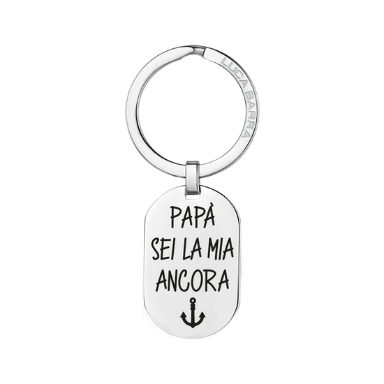 LLAVERO HOMBRE DE ACERO PAPA ERES MI ANCLA