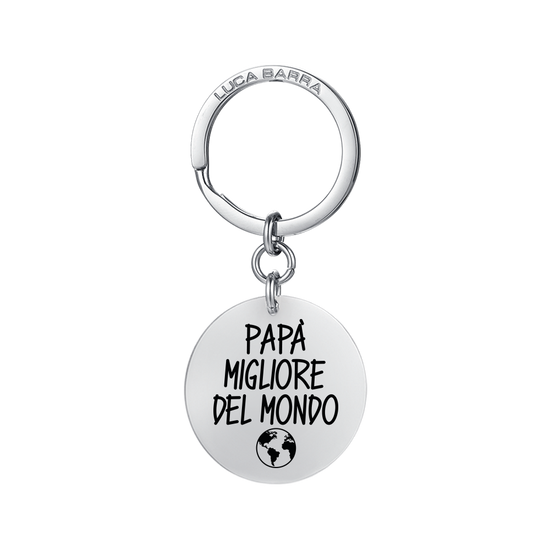 EL MEJOR LLAVERO DE ACERO PARA PAPÁ DEL MUNDO