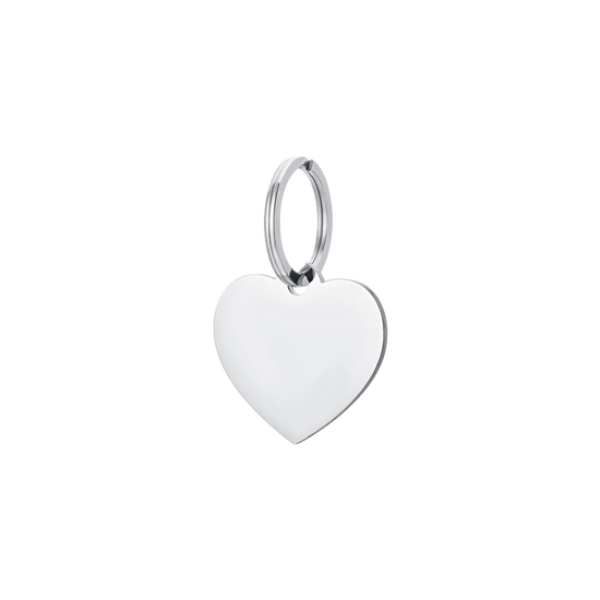 PLACA DE CORAZÓN PERSONALIZABLE PARA PERRO Y GATO
