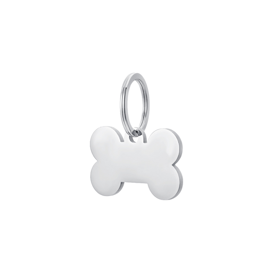 PLACA PERSONALIZABLE DE HUESO DE PERRO Y GATO