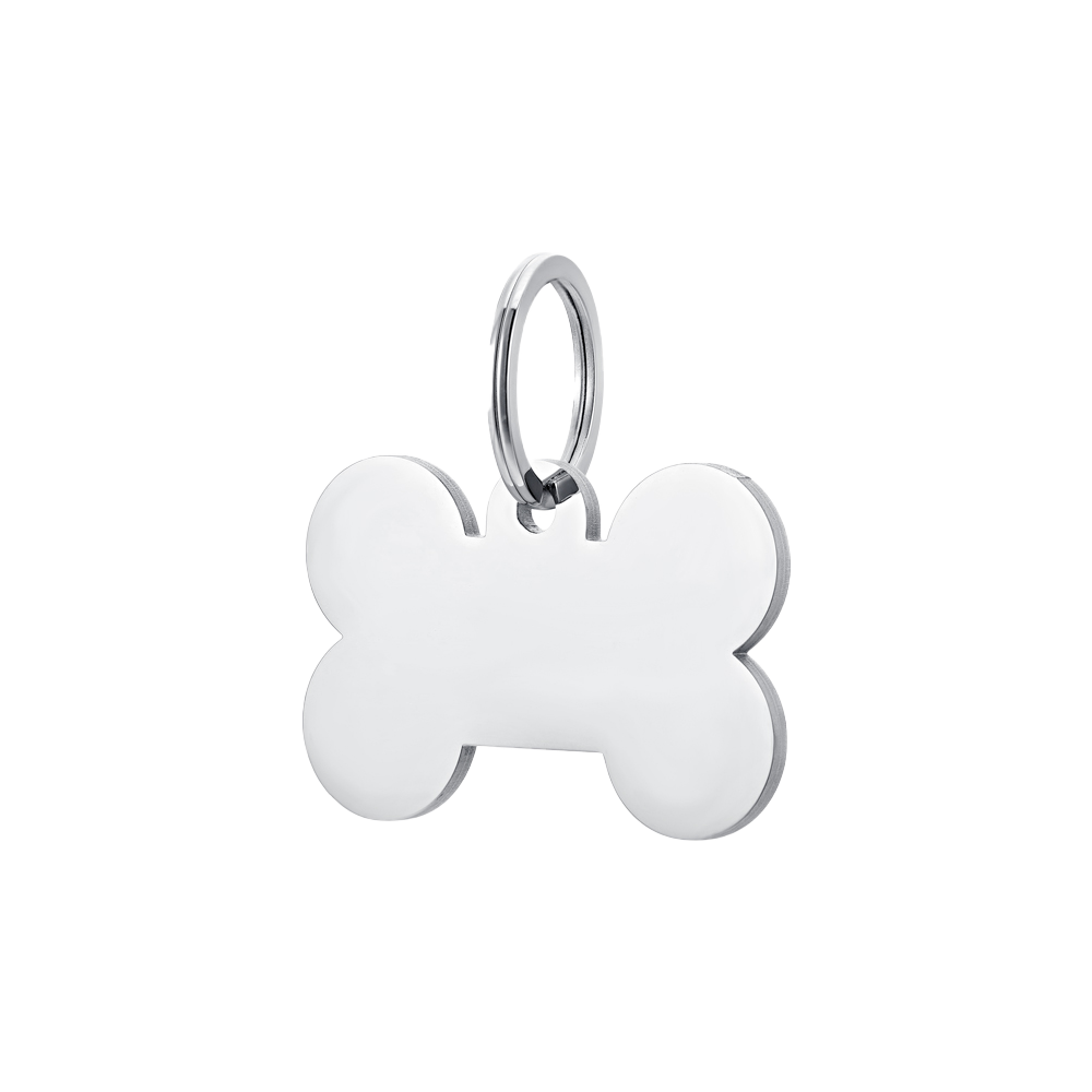 PLACA PERSONALIZABLE DE HUESO DE PERRO Y GATO