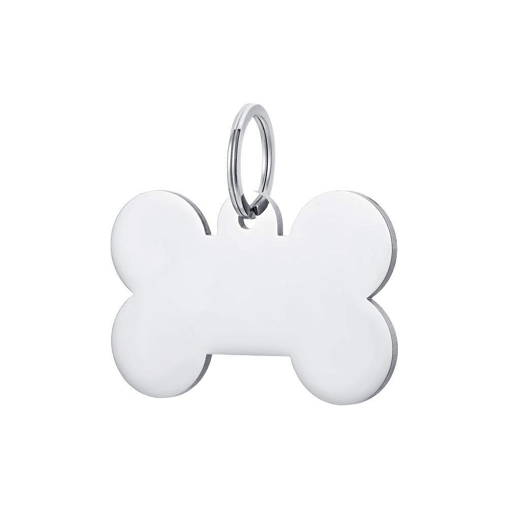 PLACA PERSONALIZABLE DE HUESO DE PERRO Y GATO