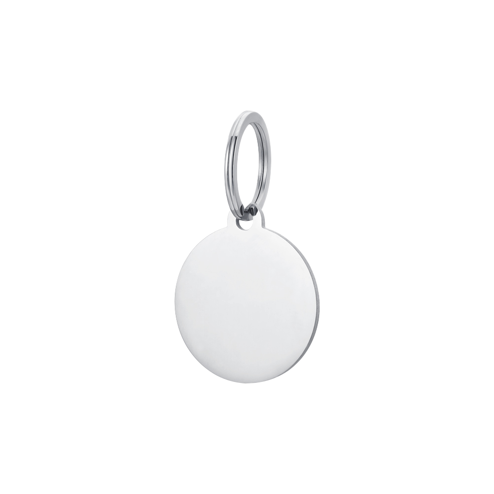 CHAPA CIRCULAR PERSONALIZABLE PARA PERROS Y GATOS